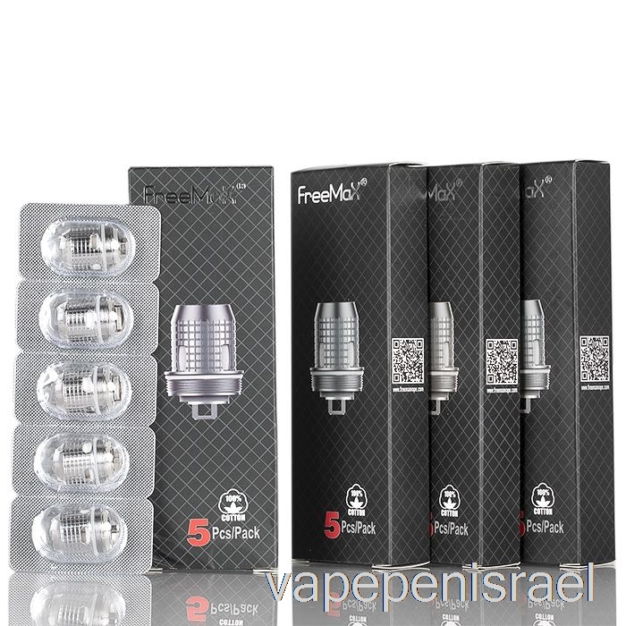 חד פעמי Vape Israel Freemax Fireluke M/tx סלילי החלפת רשת 0.12ohm Tx1 Ss316l סלילי רשת